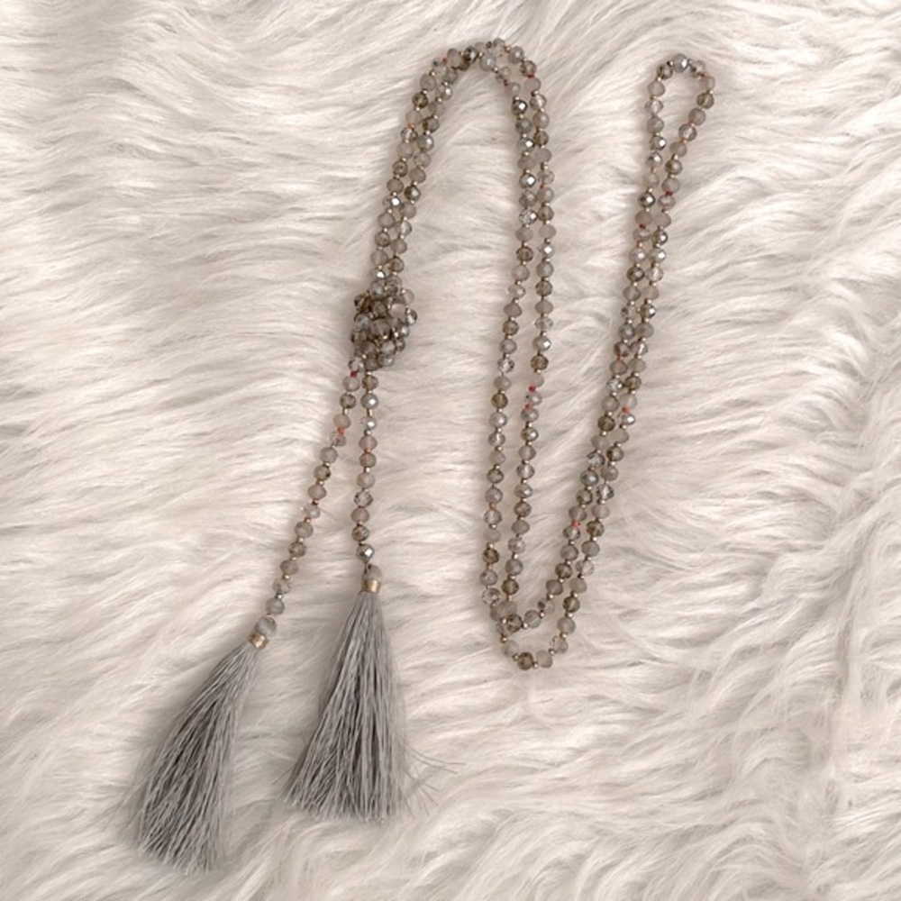 Large Swarovski beads necklace
